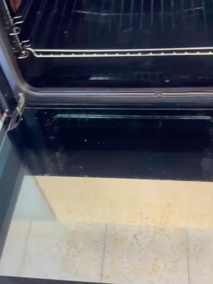 Four propre après dégraissage par Roza Cleaning